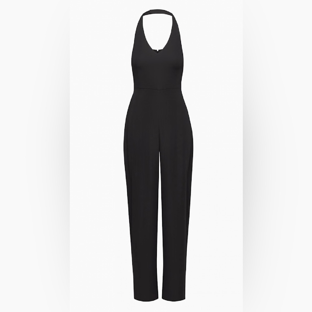 Aritzia Babaton Elegant Black Jumpsuit